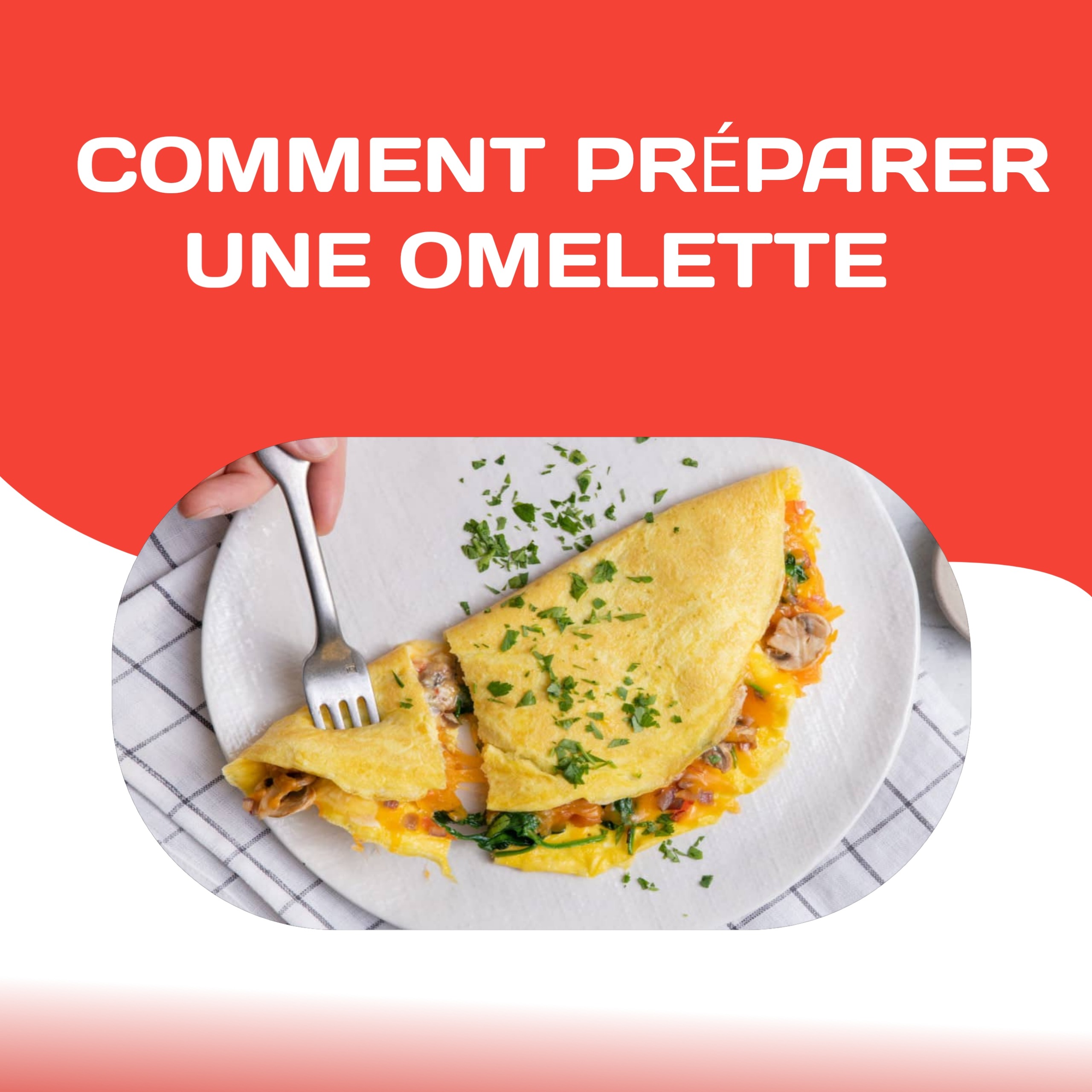Lire la suite à propos de l’article Comment préparer une omelette
